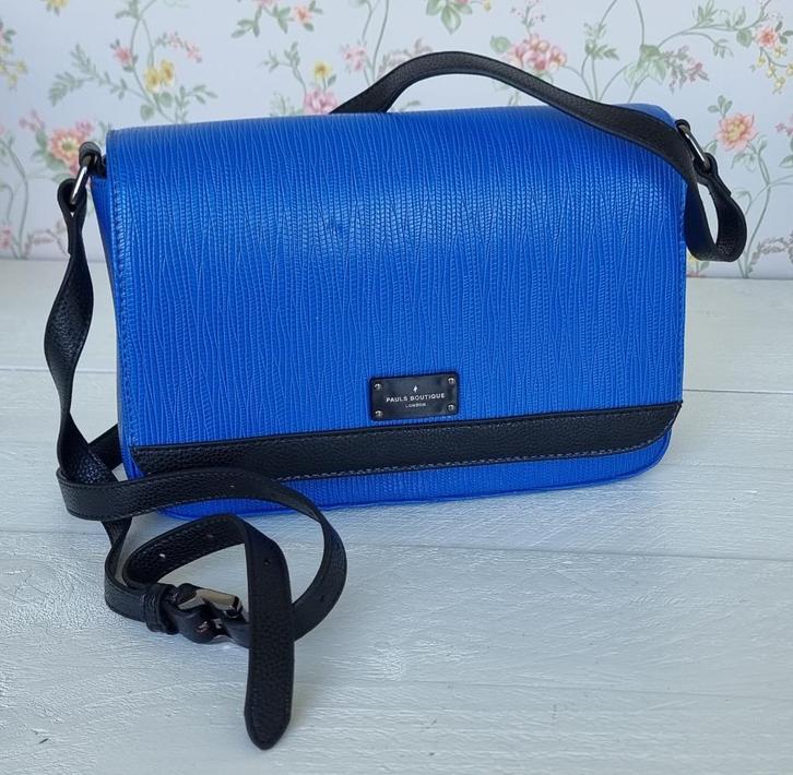 Pauls Boutique blauwe schoudertas NIEUW, Sieraden, Tassen en Uiterlijk, Tassen | Damestassen, Nieuw, Schoudertasje, Blauw, Ophalen of Verzenden