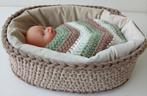Gondas Creaties handgemaakt luxe Mozesmand uniek exemplaar, Ophalen of Verzenden, Nieuw, Wieg
