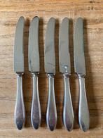 5 Gerritsen & van Kempen fruitmesjes puntfilet - 17 cm, Antiek en Kunst, Antiek | Bestek, Ophalen of Verzenden