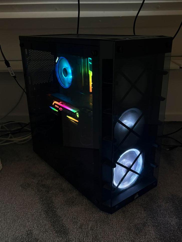 Gaming PC – Ryzen 7 3700X | RTX 2070 Super | 32GB RGB | Led, Computers en Software, Desktop Pc's, Zo goed als nieuw, 4 Ghz of meer