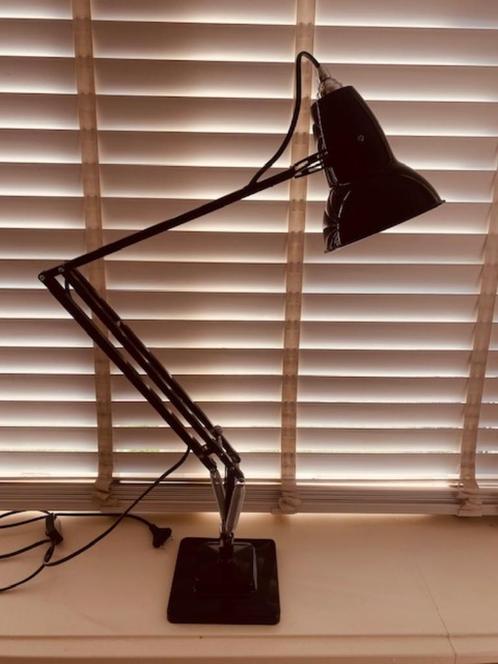 Anglepoise bureaulamp, zwart, zo goed als nieuw, Huis en Inrichting, Lampen | Tafellampen, Zo goed als nieuw, 50 tot 75 cm, Metaal