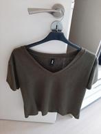 Groen Shoeby V hals shirt maat XL, Kleding | Dames, T-shirts, Groen, Ophalen of Verzenden, Zo goed als nieuw, Maat 46/48 (XL) of groter