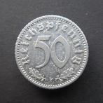 50 Pfennig 1941 F Duitsland km#96 Aluminium WW2, Postzegels en Munten, Munten | Europa | Niet-Euromunten, Verzenden, Duitsland