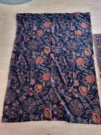 2 Kleurrijke Indiaase Handgemaakte Gordijnen 130 x 170cm, Huis en Inrichting, Ophalen of Verzenden, Zo goed als nieuw, 150 tot 200 cm