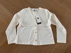 Petit Bateau dun vestje creme wit goud knopen maat 116 nieuw, Meisje, Trui of Vest, Nieuw, Ophalen of Verzenden