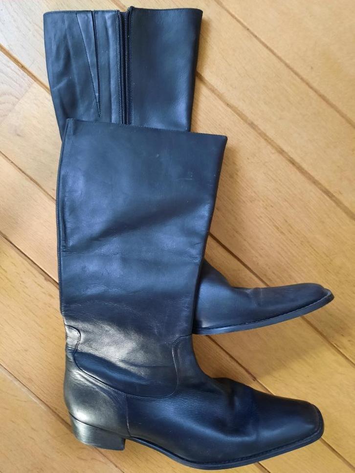 HELIOFORM laarzen zwart maat 41, Kleding | Dames, Schoenen, Zo goed als nieuw, Hoge laarzen, Zwart, Ophalen of Verzenden