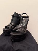 Yves Saint Laurent TRIBUTE ESPADRILLES WEDGE Zwart, Kleding | Dames, Yves Saint Laurent, Zwart, Nieuw, Ophalen of Verzenden