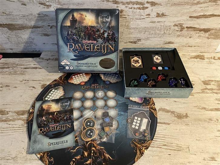 Efteling Ravelijn bordspel [s120], Hobby en Vrije tijd, Gezelschapsspellen | Bordspellen, Zo goed als nieuw, Ophalen of Verzenden