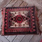 Vintage perzisch kussen 47x40 cm, Huis en Inrichting, Ophalen of Verzenden, Gebruikt, Blauw, Rechthoekig