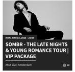 sombr tickets 2 maart VIP afas, Eén persoon, Maart