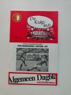 Feyenoord - Roda JC programma 7-4-1984  met Johan Cruijff, Verzenden, Zo goed als nieuw, Feyenoord, Overige typen