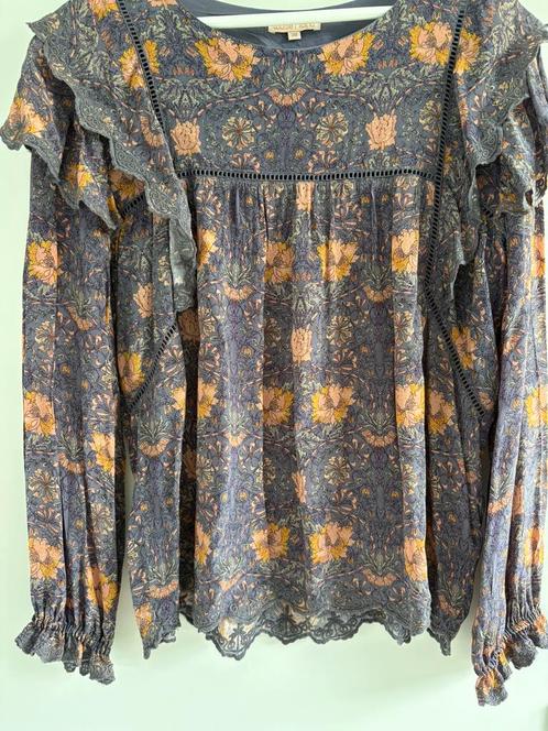 Louise Misha bijzondere blouse, Kleding | Dames, Blouses en Tunieken, Zo goed als nieuw, Maat 42/44 (L), Blauw, Ophalen of Verzenden