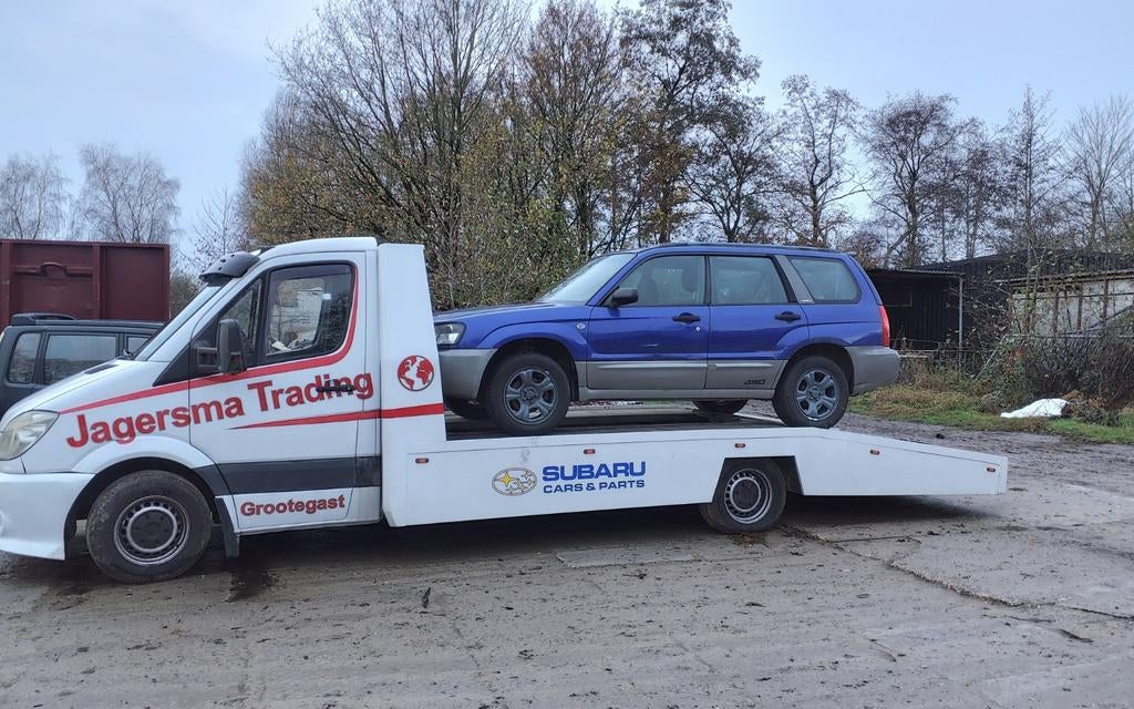 subaru forester sg pre facelift blauw kleurcode 2c3 demontag, Auto-onderdelen, Carrosserie en Plaatwerk, Motorkap, Subaru, Voor