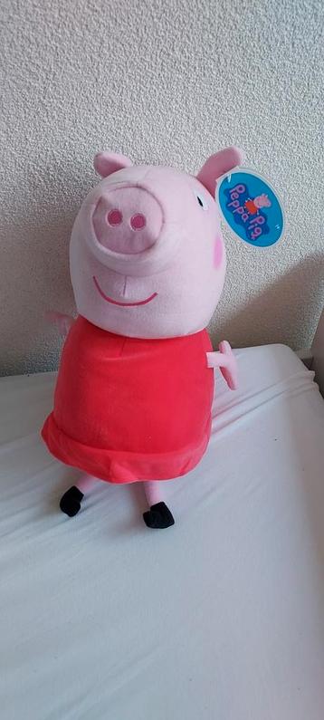 Nieuwe Peppa Pig knuffel 45cm beschikbaar voor biedingen
