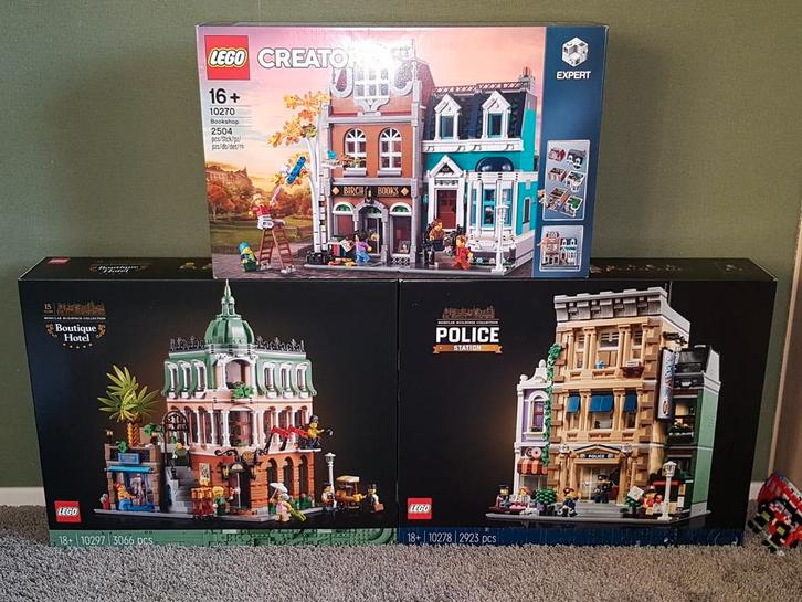 Nieuw Lego Creator Expert Modulair 10270-10278-10297, Kinderen en Baby's, Speelgoed | Duplo en Lego, Nieuw, Lego, Complete set