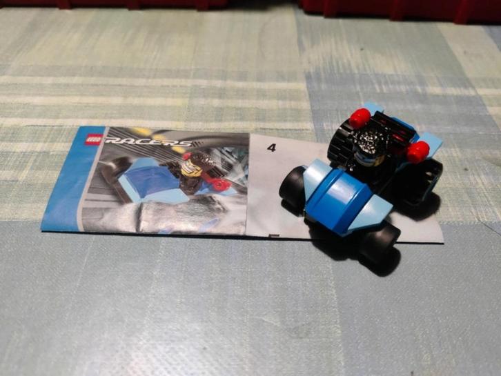 Lego Racers Blue Lego Car 4301, Kinderen en Baby's, Speelgoed | Duplo en Lego, Gebruikt, Lego, Complete set, Ophalen of Verzenden