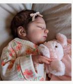 Reborn baby van Angels Reborns, Ophalen of Verzenden, Zo goed als nieuw, Babypop, Levensecht of Reborn