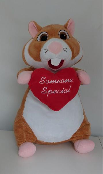 Grote AH Hamster met Hart beschikbaar voor biedingen