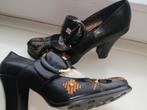 Zwarte DESIGN pumps, haak 10 cm, m. 39 DUUR, Pumps, Zwart, Nieuw, Ophalen of Verzenden