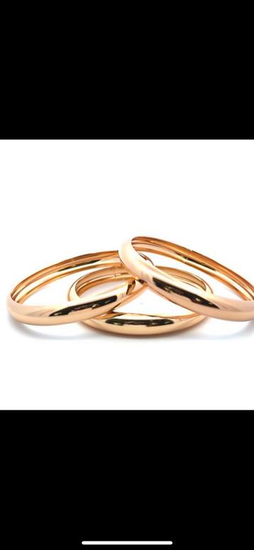 Nieuwe ongedragen bangle set van 3 van pscallme beschikbaar voor biedingen