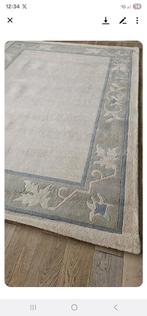 Mooi beige vloerkleed met bloemmotief, Ophalen, Klassiek, 150 tot 200 cm, 200 cm of meer