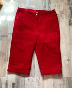 Leuke rode capri broek, Maat 42/44 (L), Ophalen of Verzenden, Driekwart, Gedragen