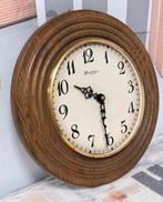 Richter Quartz vintage 1950 wandklok hout houten wand klok, Ophalen of Verzenden