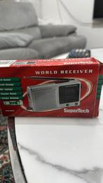Supertech world receiver radio wr 004, Ophalen of Verzenden, Zo goed als nieuw