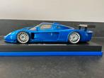 GL Model 1:18 Maserati MC12 Corsa blauw, Ophalen of Verzenden, Nieuw, Auto, Overige merken