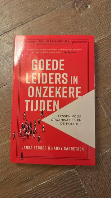 Harry Garretsen - Goede leiders in onzekere tijden beschikbaar voor biedingen