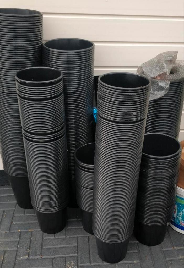 Bloempot, sierpot, plantenpot, plantenbak 2 lt, Tuin en Terras, Bloempotten, Nieuw, Kunststof, Binnen, Balkon, Tuin, Minder dan 40 cm