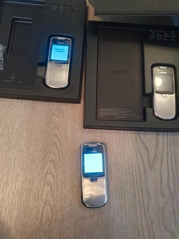 Partij 4x Nokia 8800 compleet in doos beschikbaar voor biedingen