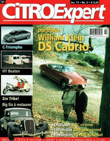 CitroExpert 2006 nr. 57 (o.a. Citroën HY van Baeten-Melle) beschikbaar voor biedingen