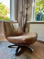 Dyyk coco draaifauteuil, Huis en Inrichting, Fauteuils, Ophalen of Verzenden, Zo goed als nieuw, Leer