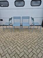 4x gebruikt fermob storm grijs stoelen Setprijs, Ophalen, Gebruikt, Kunststof