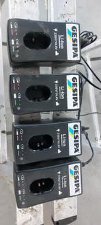 Gesipa acculaders, Doe-het-zelf en Verbouw, Ophalen of Verzenden, Zo goed als nieuw, 600 watt of meer