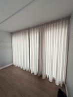 2 Sets Verduisterende Gordijnen Mistkleur, Vlinderplooi, Ophalen, Zo goed als nieuw, Grijs, 200 cm of meer