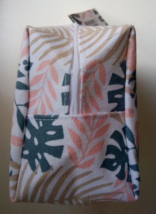 Toilettasje Bladerdessin, Sieraden, Tassen en Uiterlijk, Toilettassen, Nieuw, Verzenden