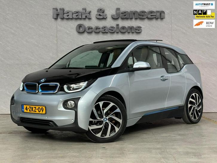 BMW I3 Range Extender Comfort Advance Panoramadak Keyless, Auto's, BMW, Bedrijf, Te koop, i3, ABS, Achteruitrijcamera, Adaptive Cruise Control