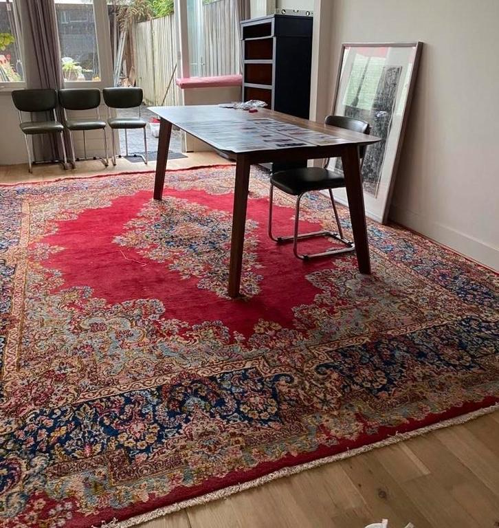 Iraans Kerman (Perzisch) Tapijt 3x4m, Huis en Inrichting, Stoffering | Tapijten en Kleden, Gebruikt, 200 cm of meer, 200 cm of meer