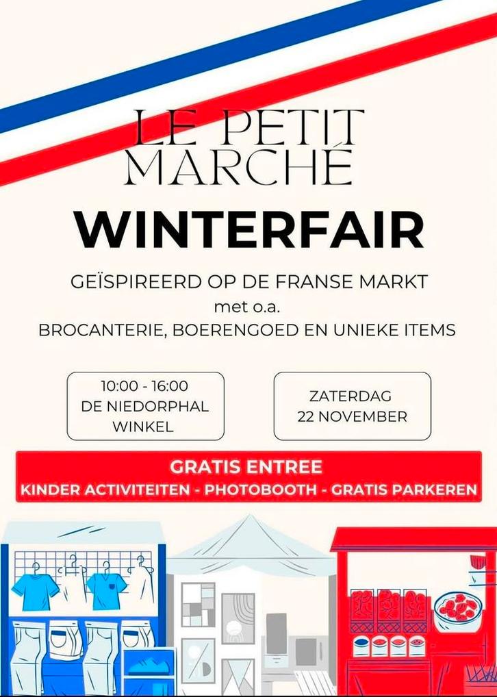 Winterfair – Le Petit Marché, Tickets en Kaartjes, Kortingen en Cadeaubonnen, Drie personen of meer, Overige typen, Overige soorten