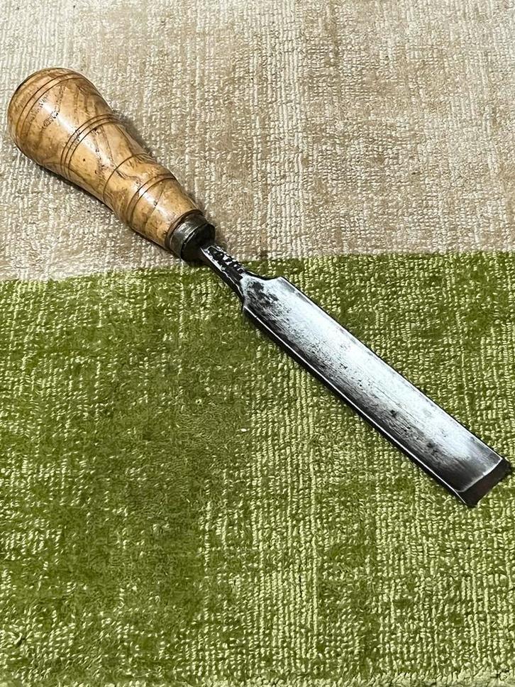 Antieke  GUTSEN Hout Beitel  Fetdi  Rubens  32 mm, Antiek en Kunst, Antiek | Gereedschap en Instrumenten, Ophalen of Verzenden