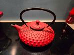 gietijzeren rode bredemeijer theepot, Overige materialen, Overige typen, Ophalen of Verzenden, Zo goed als nieuw