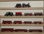 Locomotiefje + 12 wagonnetjes, Hobby en Vrije tijd, Modeltreinen | H0, Ophalen of Verzenden, NS, Gebruikt, Treinset