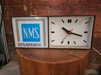 Vintage reclame klok jaren, Ophalen of Verzenden, Gebruikt, Reclamebord