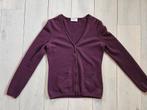 Repeat cashmere vestje bordeaux mt. 38, Kleding | Dames, Ophalen of Verzenden, Zo goed als nieuw, Rood, Maat 38/40 (M)