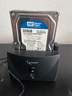 WD 320GB HDD + Gembird Docking Station, Computers en Software, Harde schijven, Intern, Gebruikt, HDD, Ophalen of Verzenden