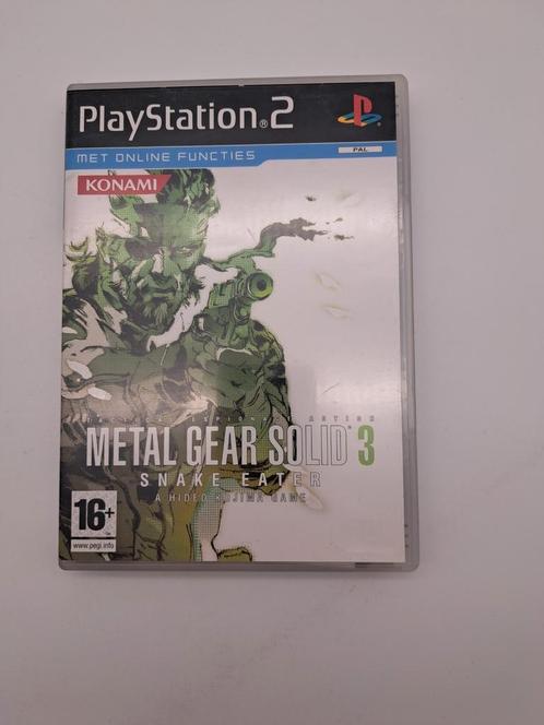 Metal gear solid 3 - Snake Eater, Spelcomputers en Games, Games | Sony PlayStation 2, Zo goed als nieuw, 1 speler, Ophalen of Verzenden