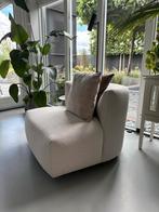 Fauteuil Jackie Swing - Beige Bouclé, Huis en Inrichting, Fauteuils, Ophalen, Nieuw, Stof, 75 tot 100 cm