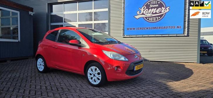 Ford Ka 1.2 Titanium, Auto's, Ford, Bedrijf, Te koop, Ka, ABS, Airbags, Airconditioning, Boordcomputer, Centrale vergrendeling